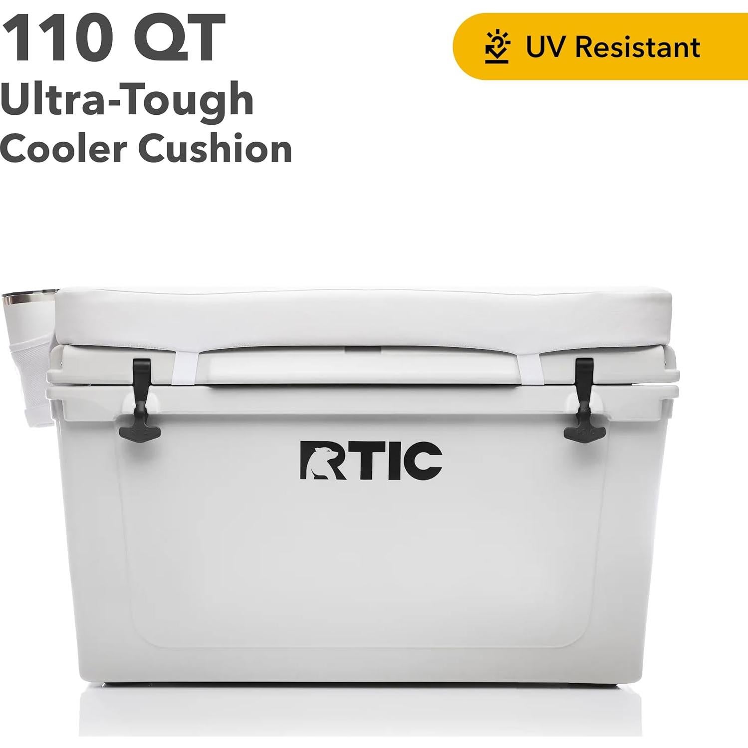 Cojín de Asiento RTIC Ultra Resistente para Enfriador 110 QT