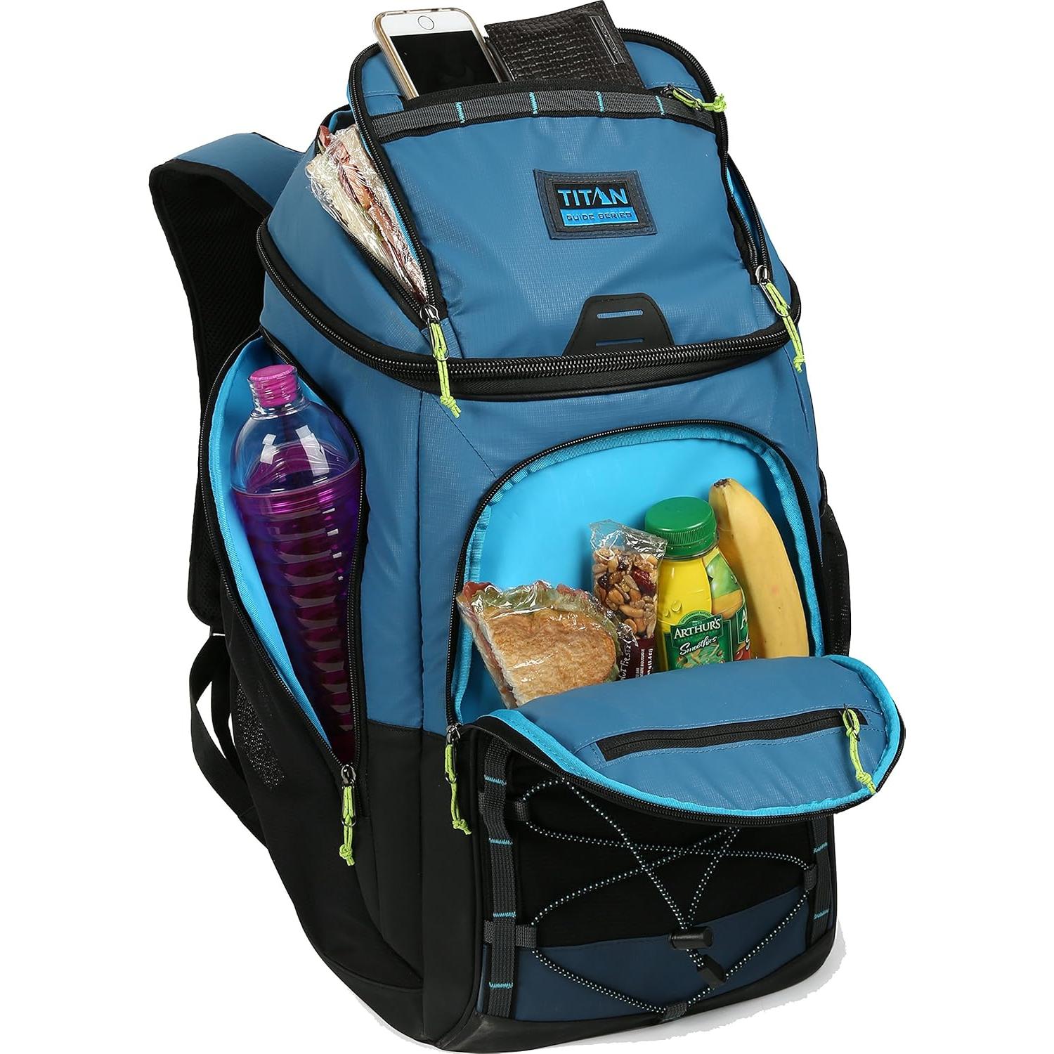 Enfriador de Mochila Titan Arctic Zone 30 Latas A Prueba de Fugas