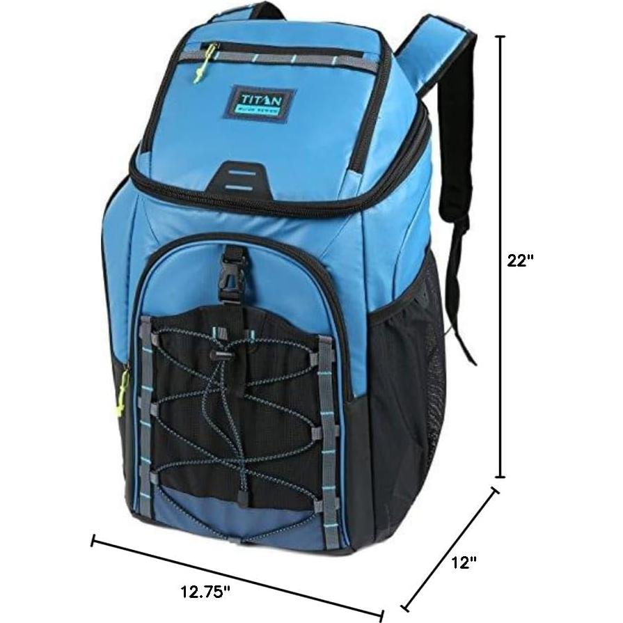 Enfriador de Mochila Titan Arctic Zone 30 Latas A Prueba de Fugas