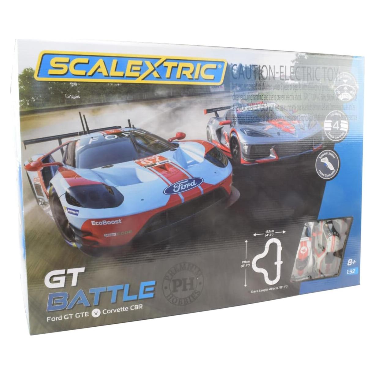 Set de Carrera Scalextric Premium Hobbies GT vs Corvette 1:32