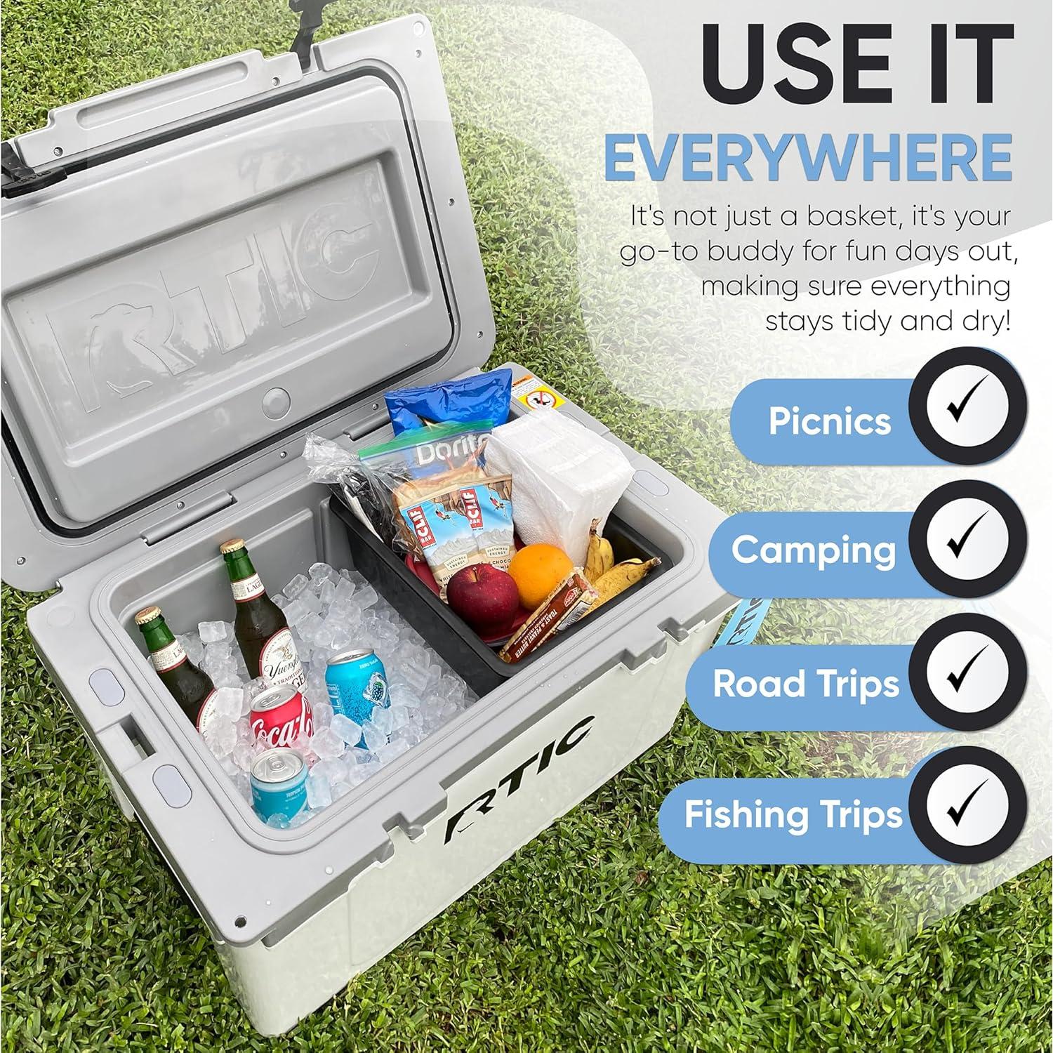 Canasta Seco Jmoe USA para Enfriador RTIC 52QT - Plástico BPA Free