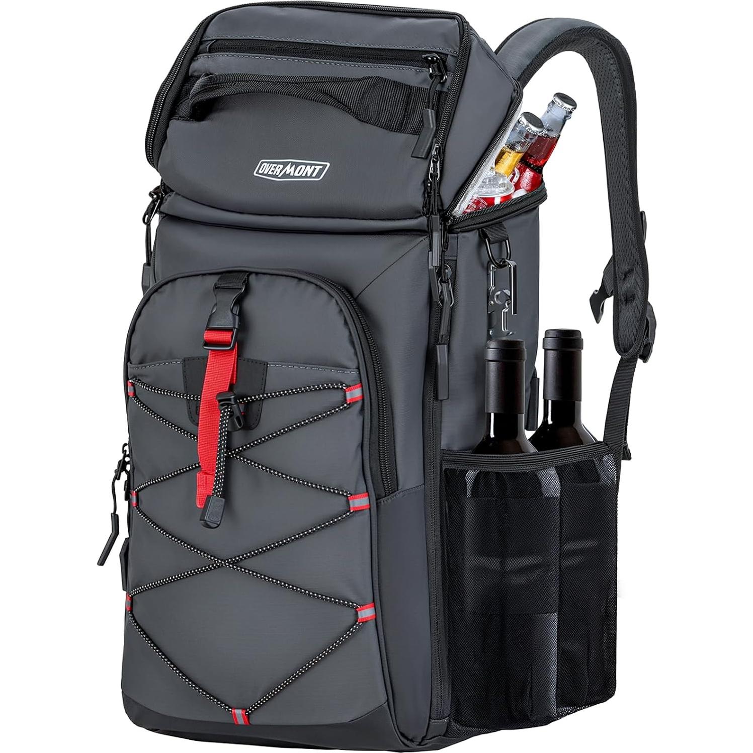 Mochila Enfriadora Impermeable Overmont 30L para Camping