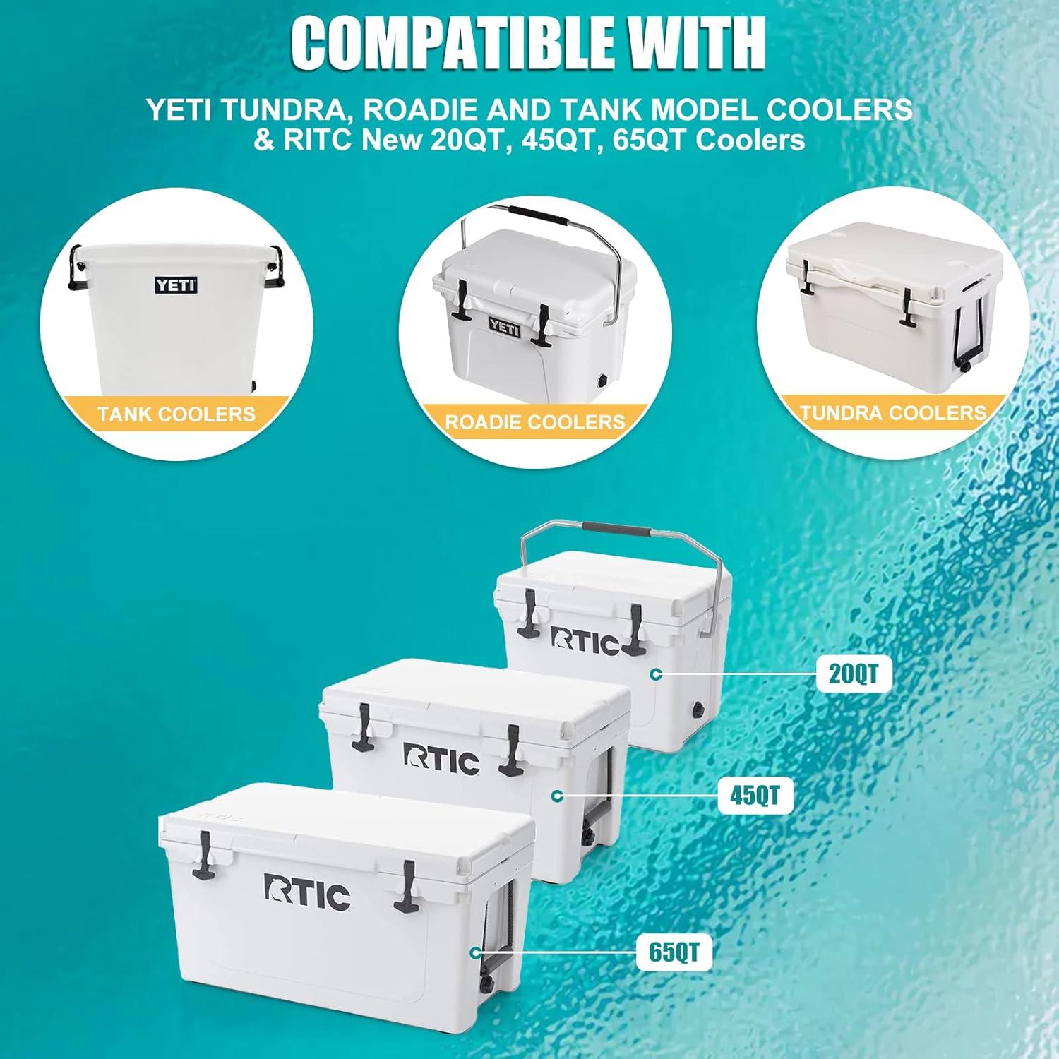 Conector de Manguera WADEO para Tapón de Drenaje Cooler YETI