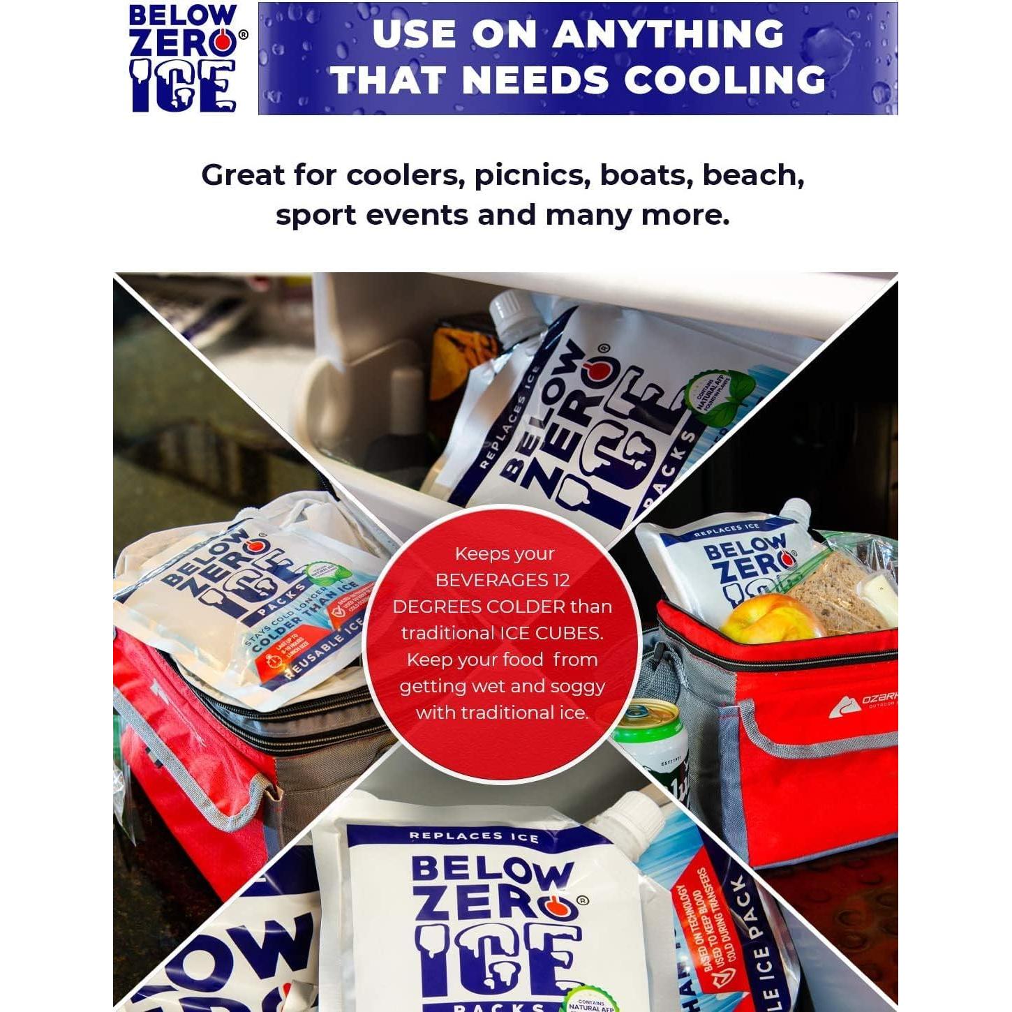 Paquete de Hielo Reutilizable Below Zero 2 Unidades 35.5x25.4 cm