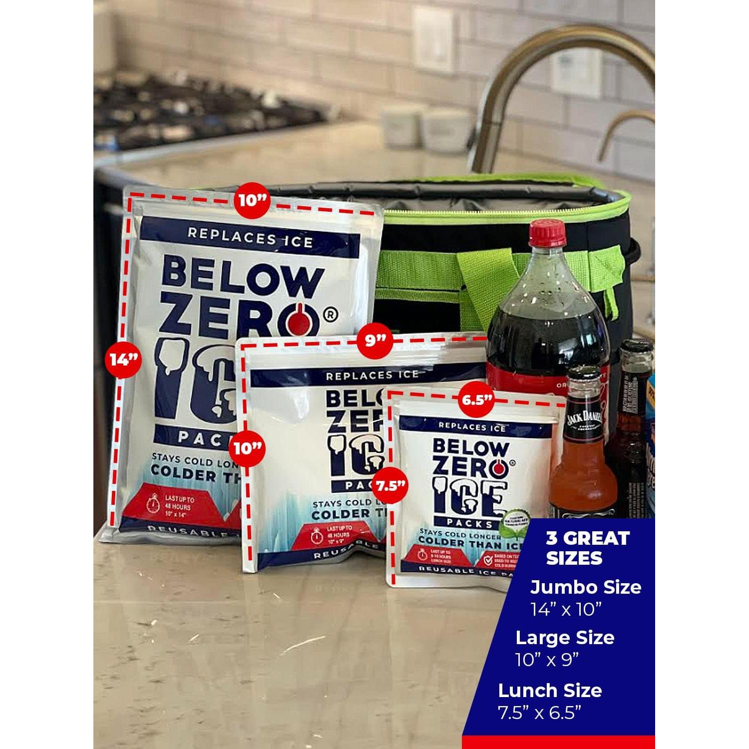 Paquete de Hielo Reutilizable Below Zero 2 Unidades 35.5x25.4 cm