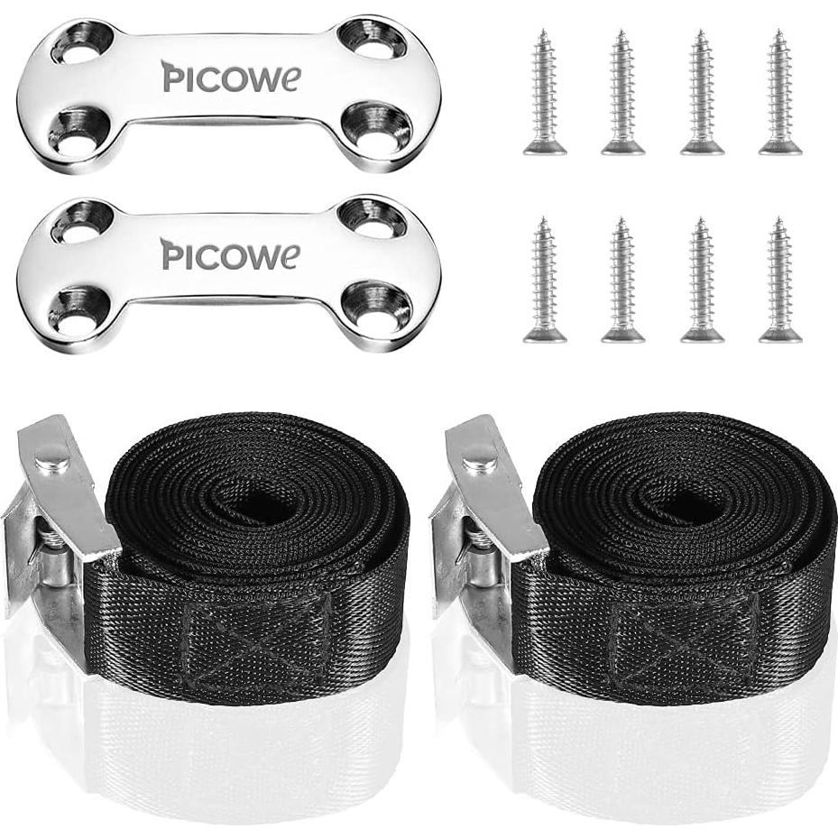 Kit de sujeción para enfriadores Picowe - Nylon y Acero Inoxidable