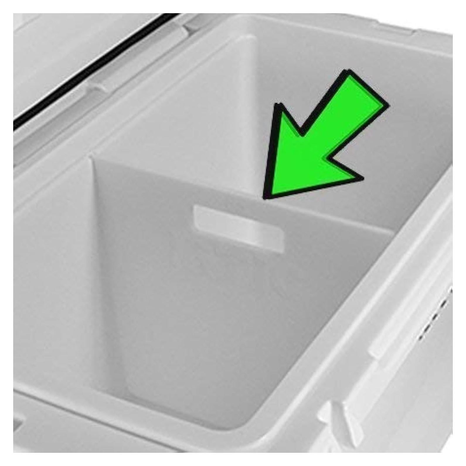 Divisor Tabla de Cortar RTIC 65L Blanco Polipropileno