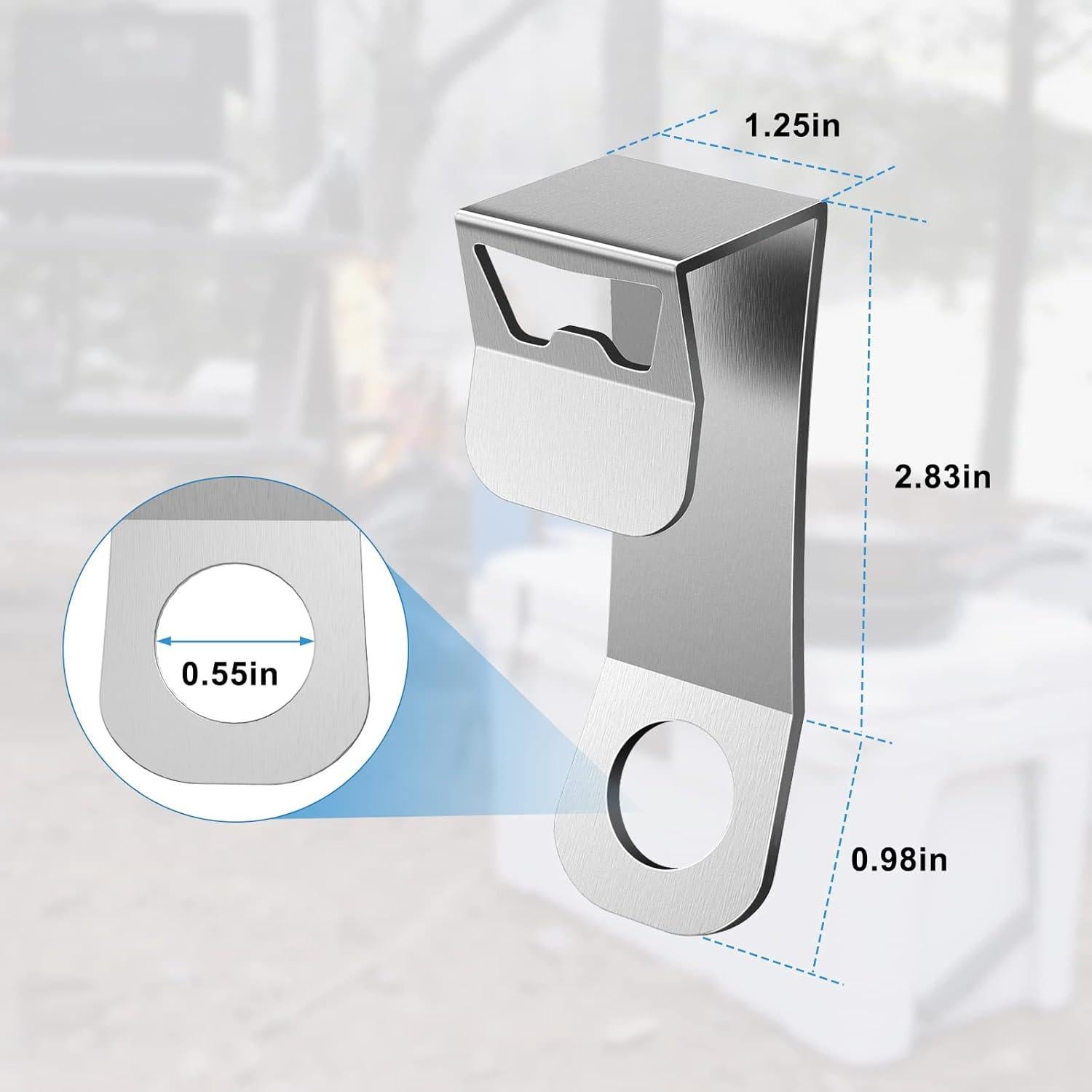 Soporte de Bloqueo para Cooler DUDSOEHO con Abrebotellas - 2 Unidades