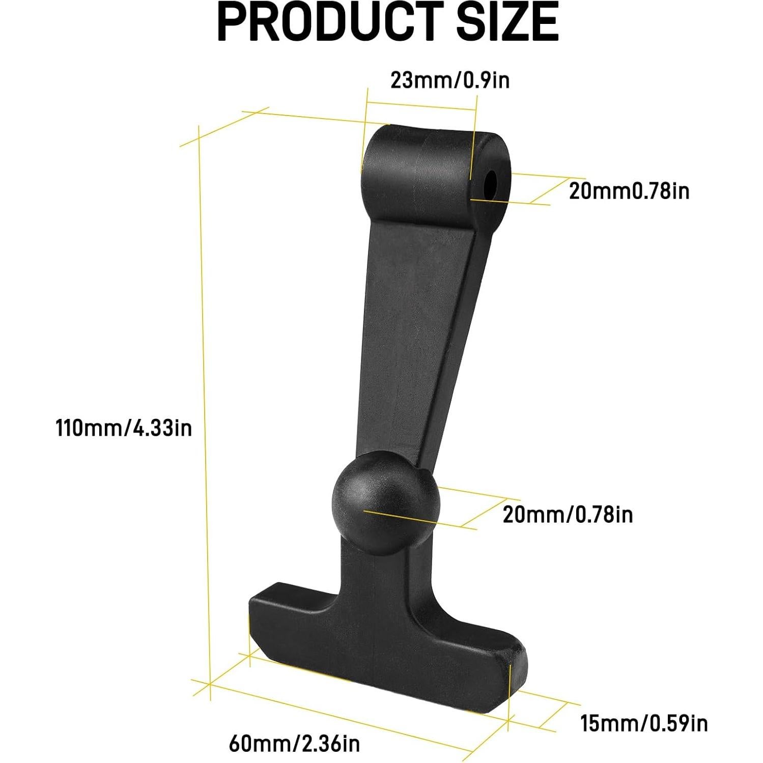 4 Pestillos de Reemplazo para Nevera YIBEICO RTIC YETI