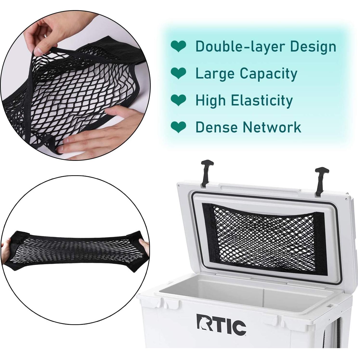 2 Bolsas de Almacenamiento Refrigerada Nylon Together-life 25x50cm