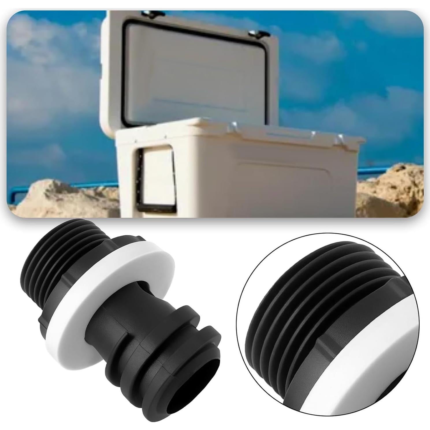 Juego de 3 Tapones de Drenaje YINETTECH para Enfriadores