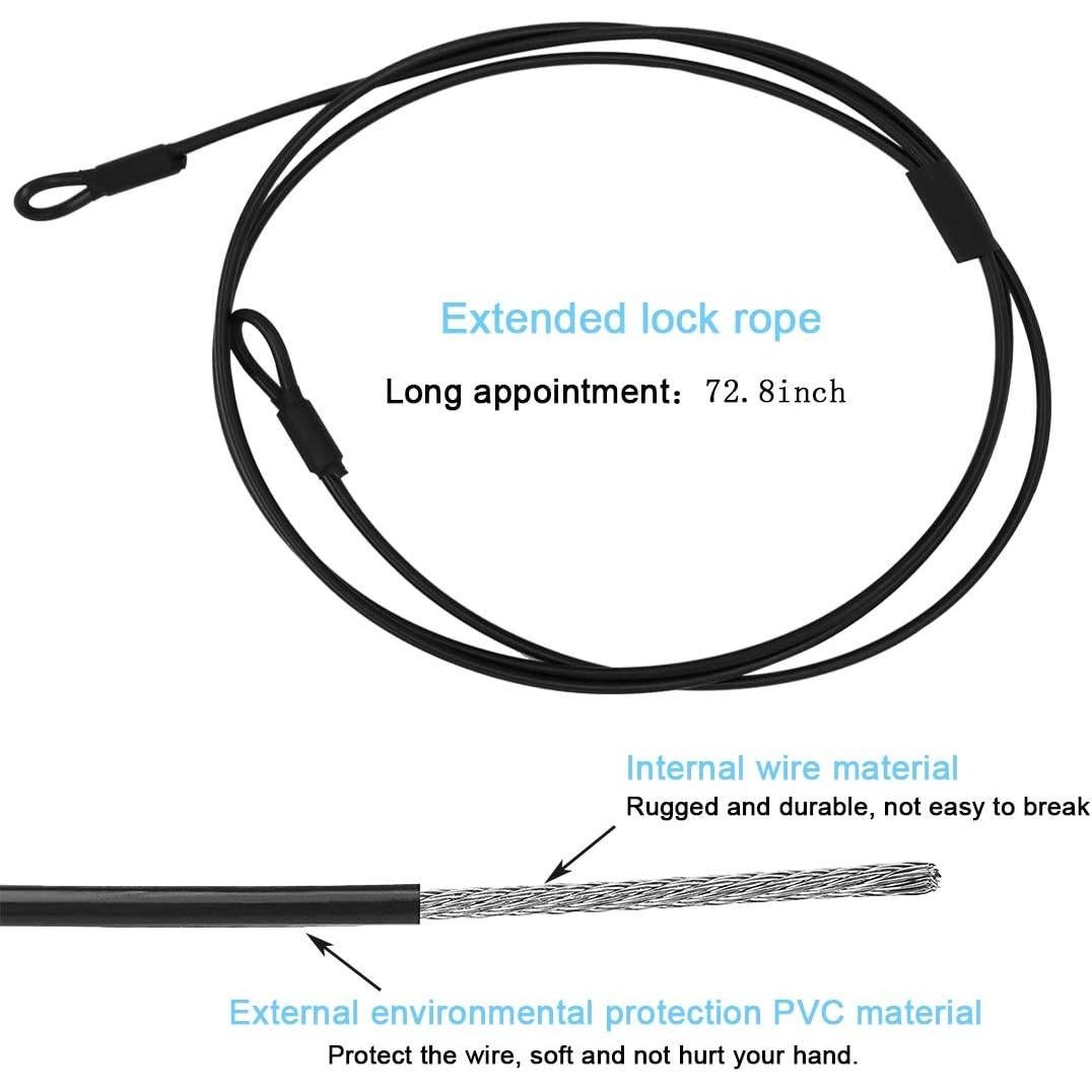 Soporte de Candado de Cable Together-life para Enfriador YETI