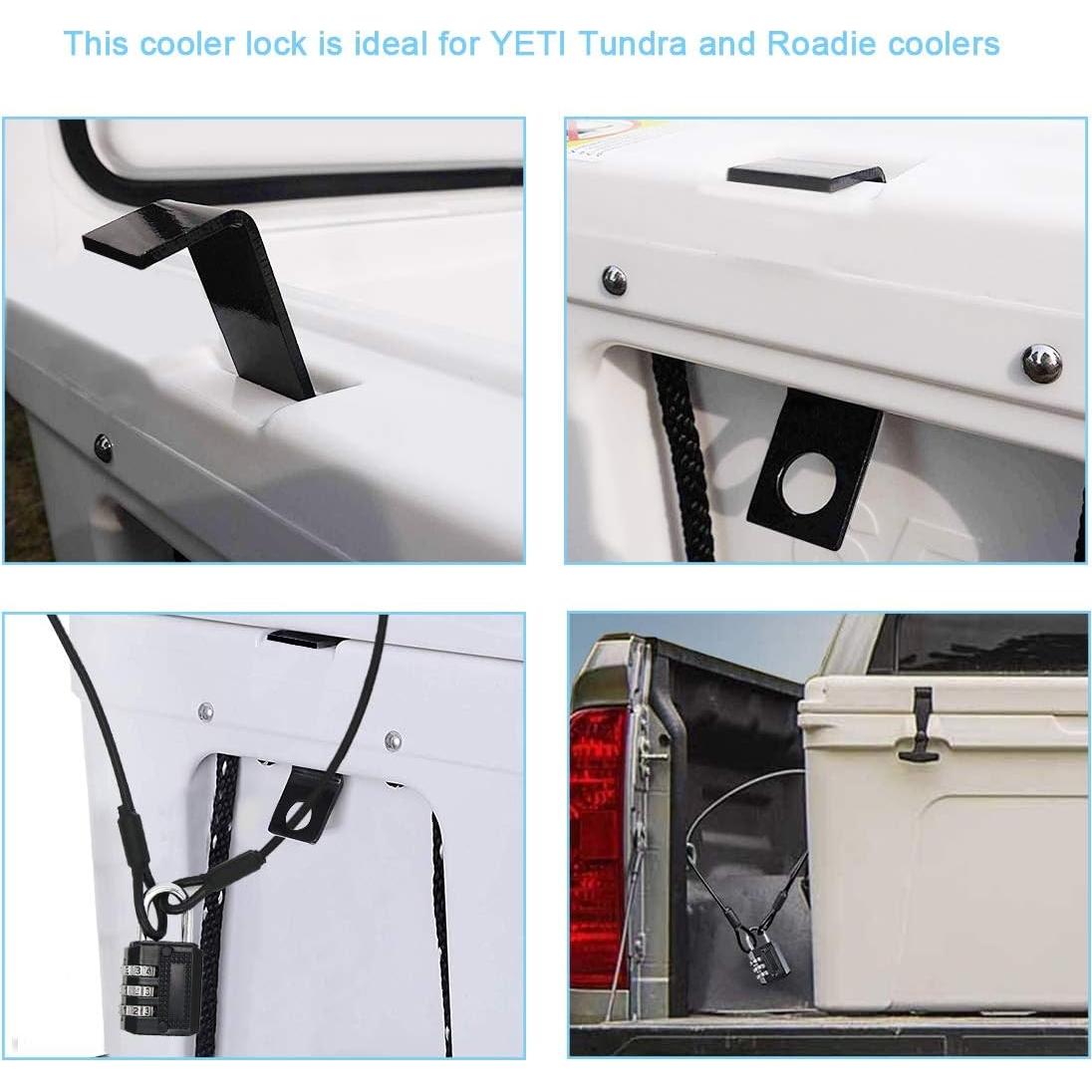 Soporte de Candado de Cable Together-life para Enfriador YETI