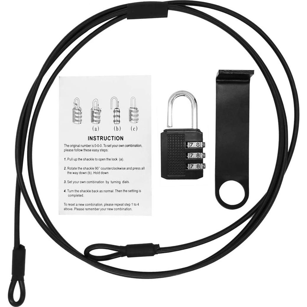 Soporte de Candado de Cable Together-life para Enfriador YETI