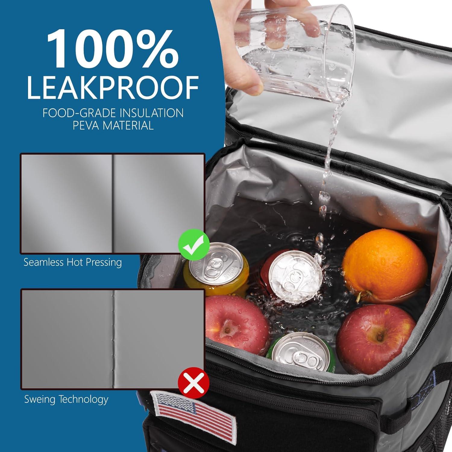 Mochila Enfriadora COOLREX 36 Latas Impermeable 22.7L