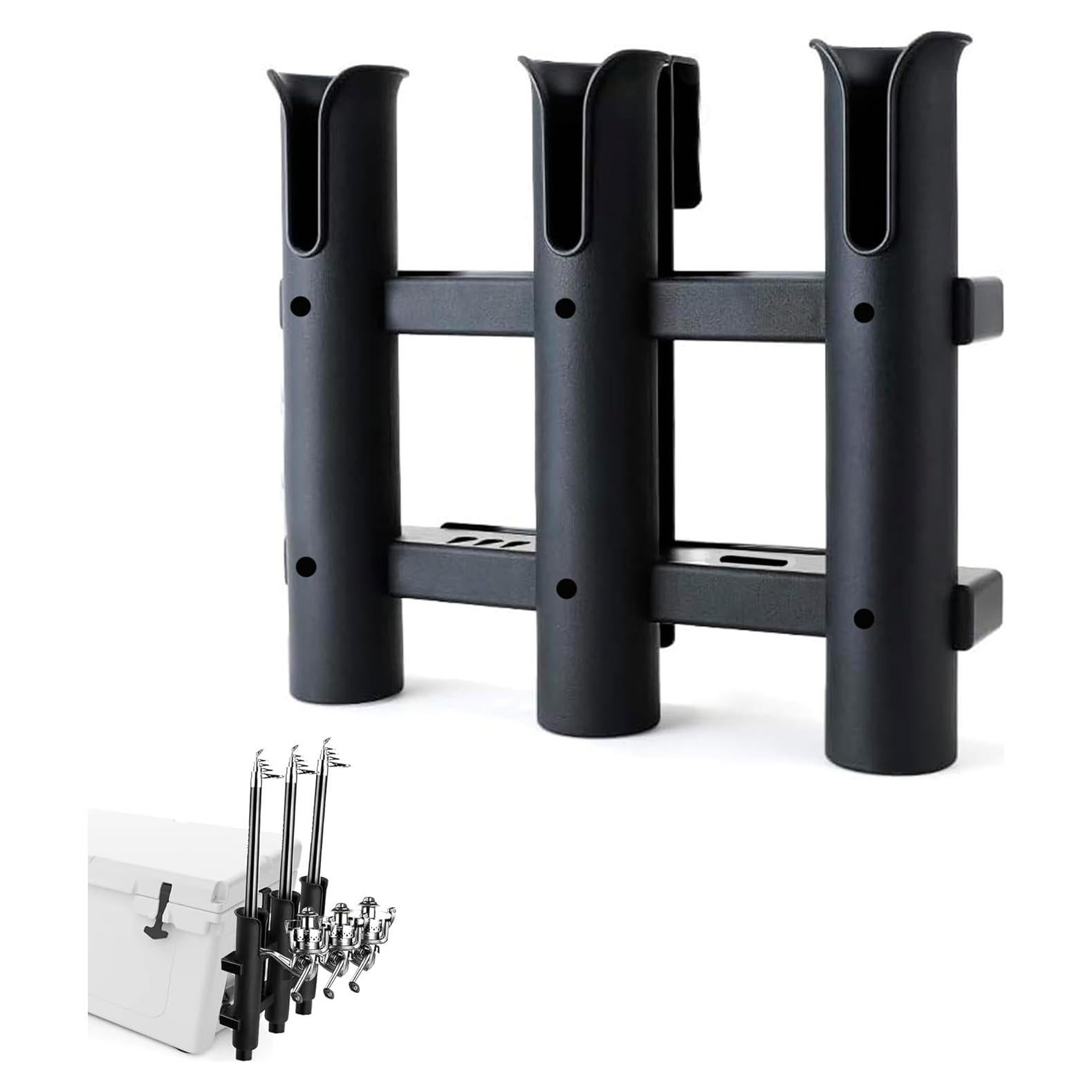 Soporte para 3 cañas de pescar YUSOVE para enfriadores