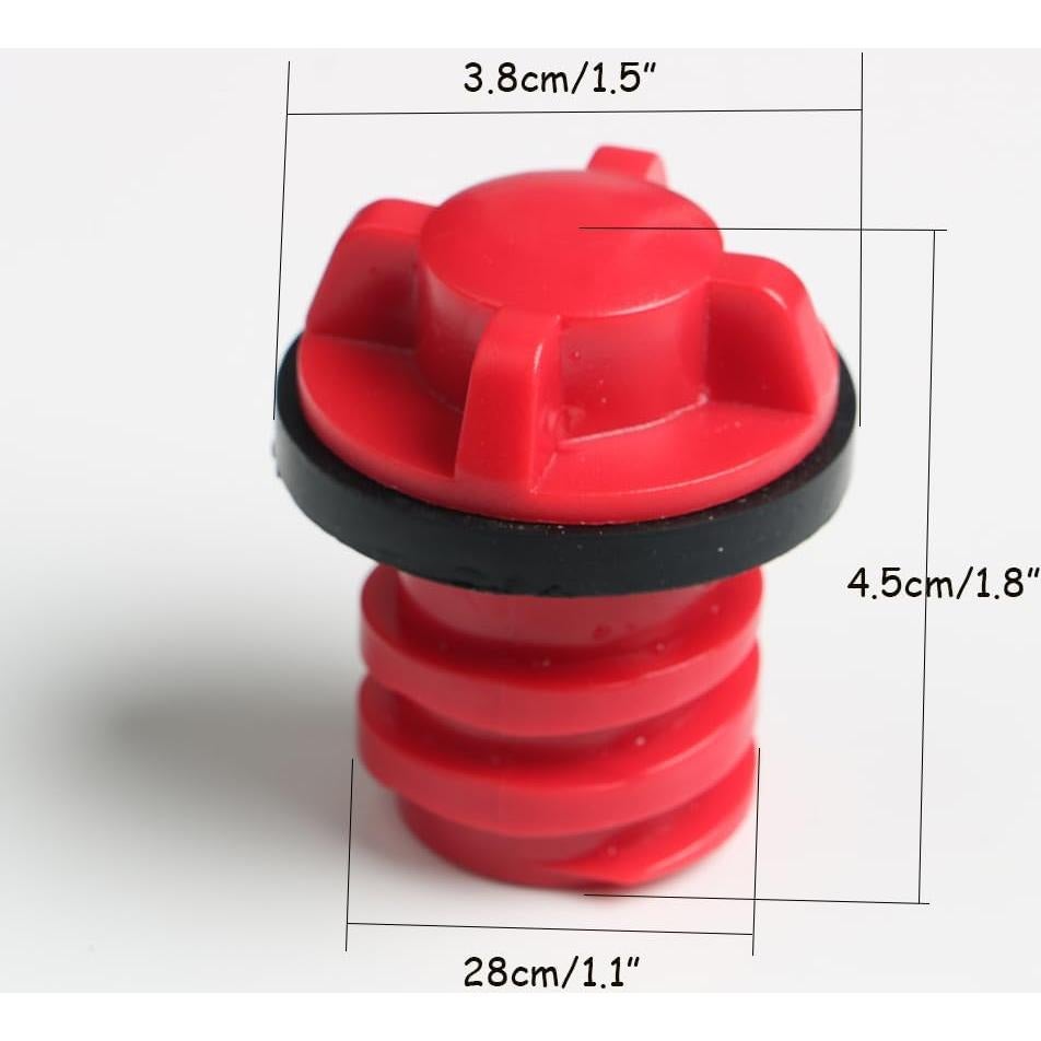 Tapones de Drenaje para Cooler XBwhoz - 2 Piezas a Prueba de Fugas