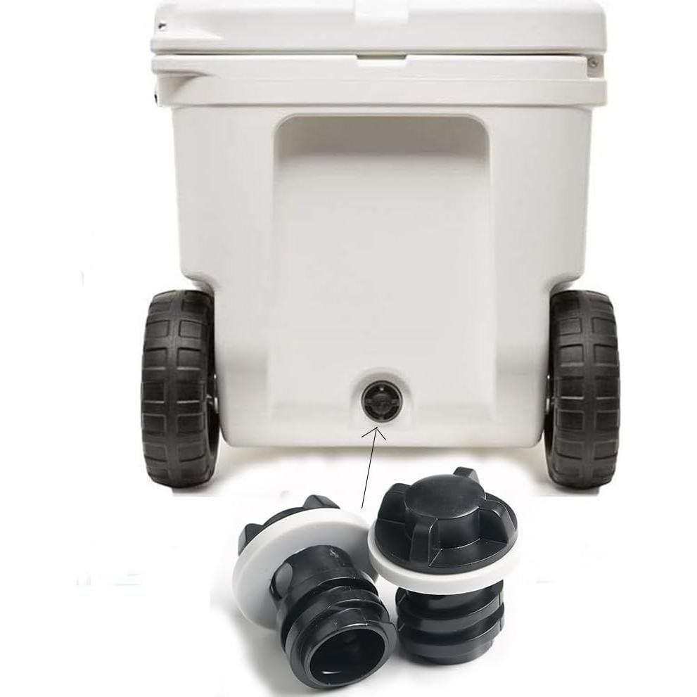 Tapones de Drenaje para Cooler XBwhoz - 2 Piezas a Prueba de Fugas