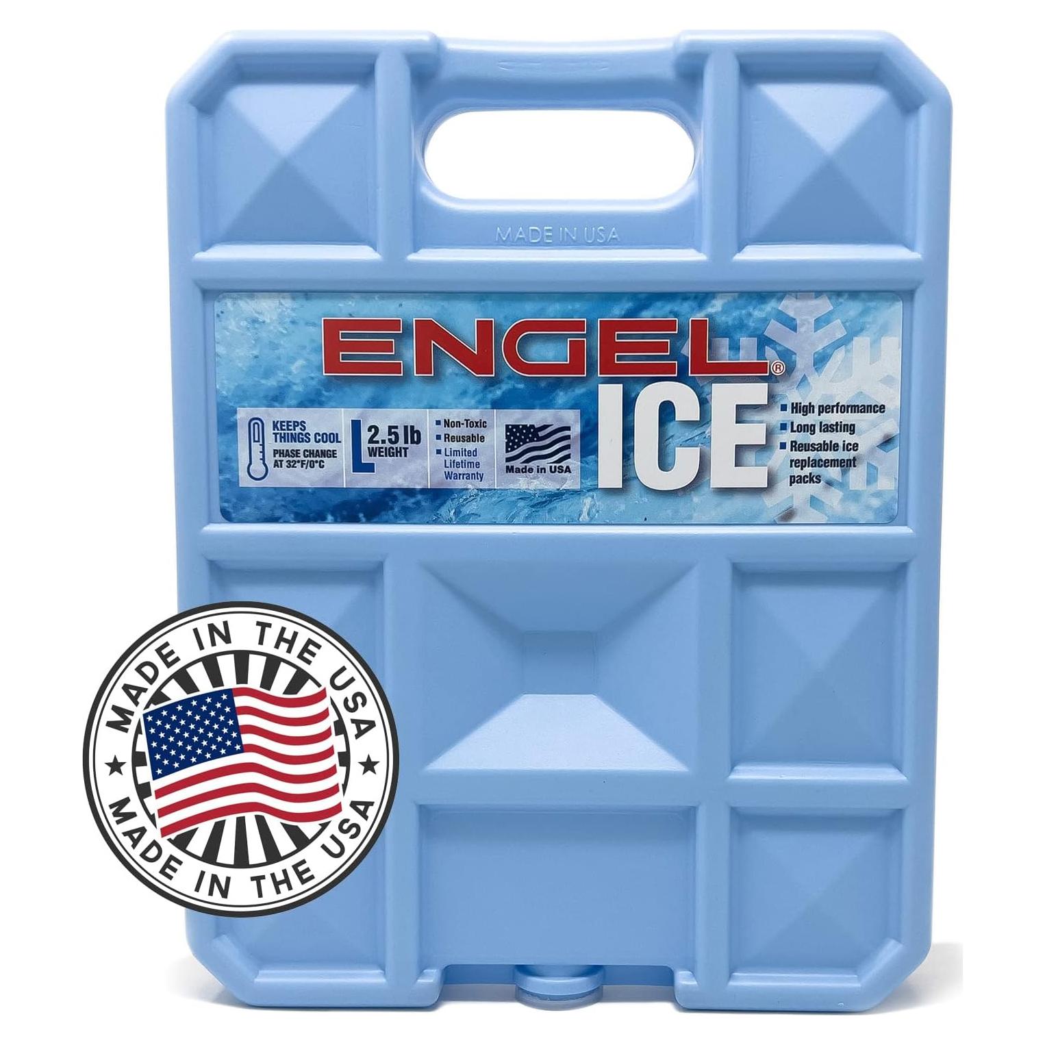 Paquete de Hielo ENGEL 1.13Kg 0°C Cooler - Seguro y Reutilizable