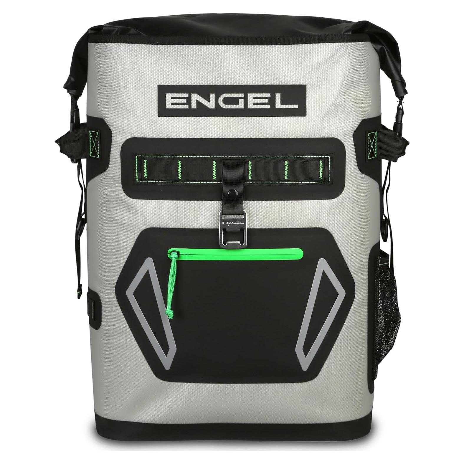 Mochila Enfriador Engel BP25 25 Cuartos Gris Lima