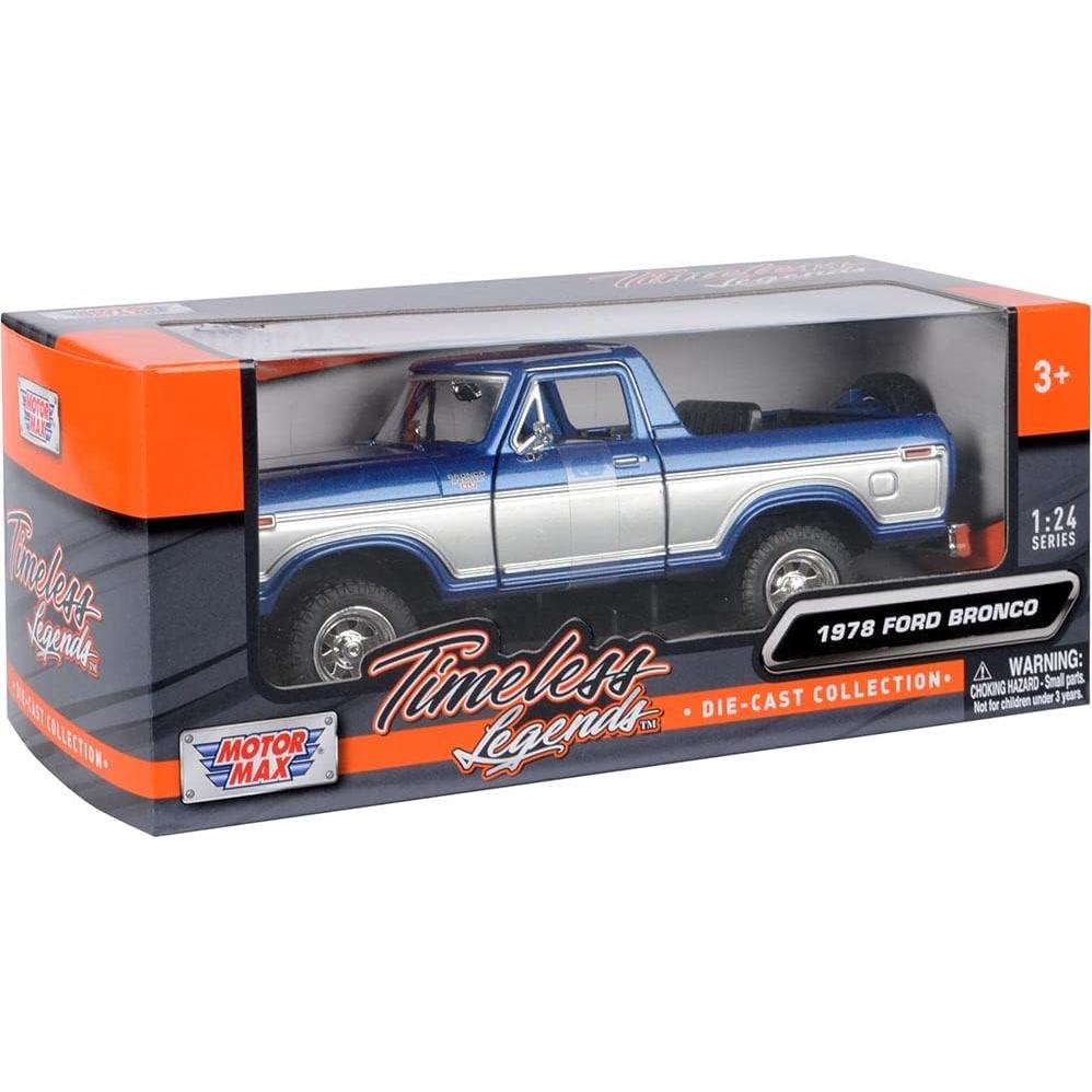 Ford Bronco Ranger XLT 1978 Techo Abierto Diecast 1/24