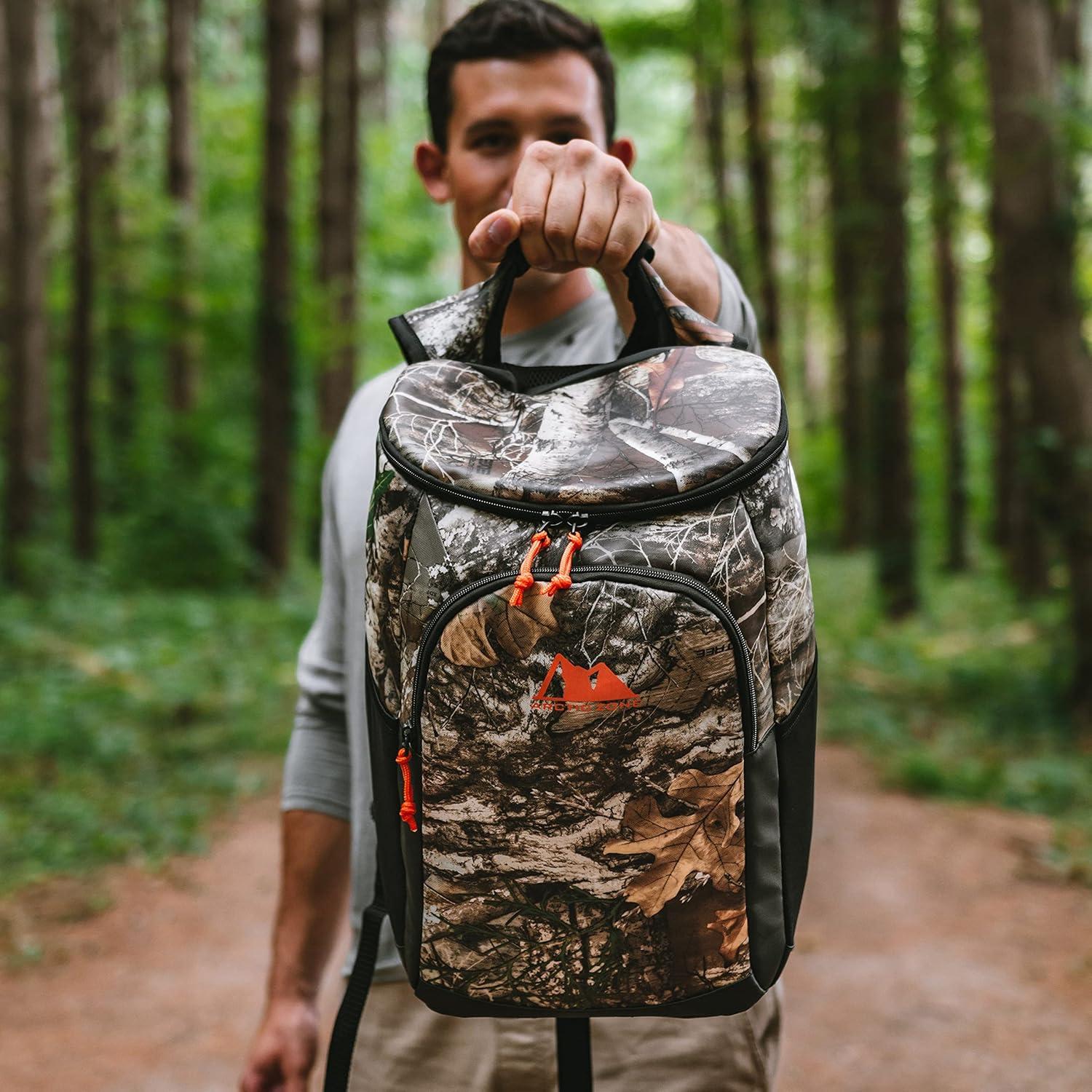 Enfriador de Mochila Arctic Zone 24 Latas Camuflaje Realtree