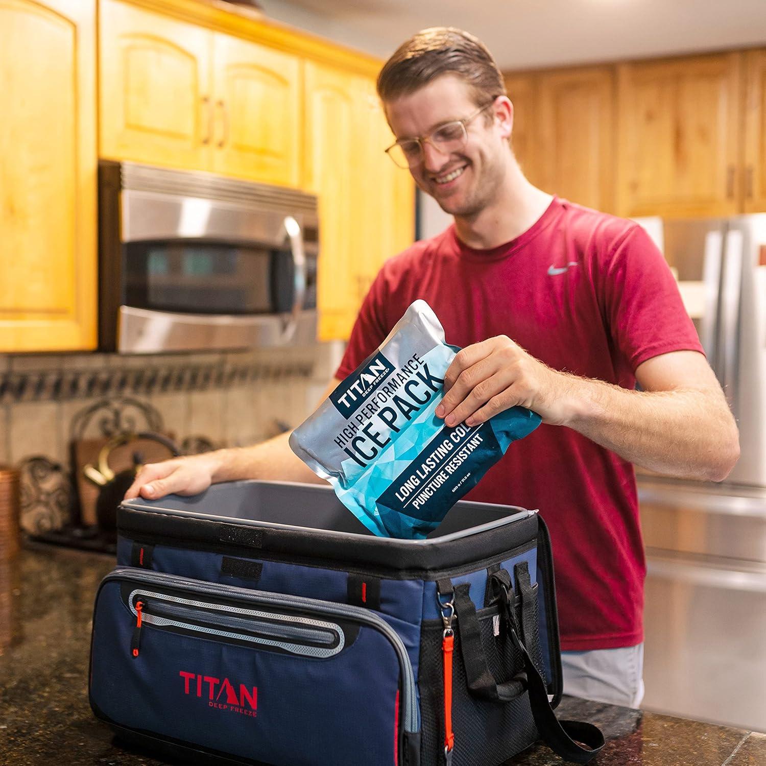 Paquete de Hielo Reutilizable Titan by Arctic Zone 600g - Gel No Tóxico