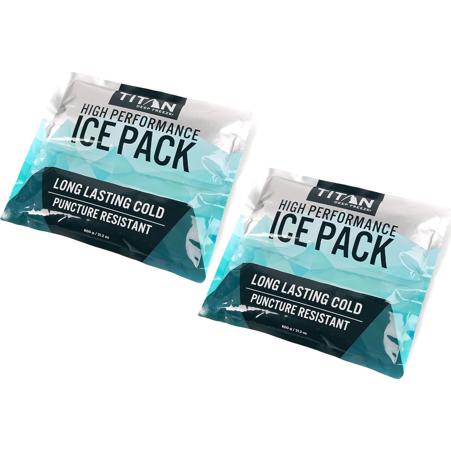 Paquete de Hielo Reutilizable Titan by Arctic Zone 600g - Gel No Tóxico
