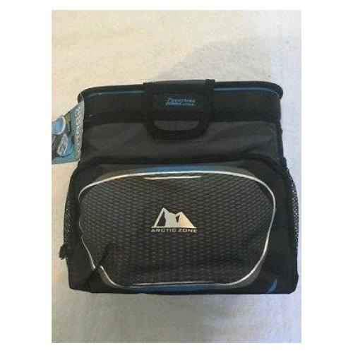 Enfriador portátil Arctic Zone sin cremallera 9 latas Azul