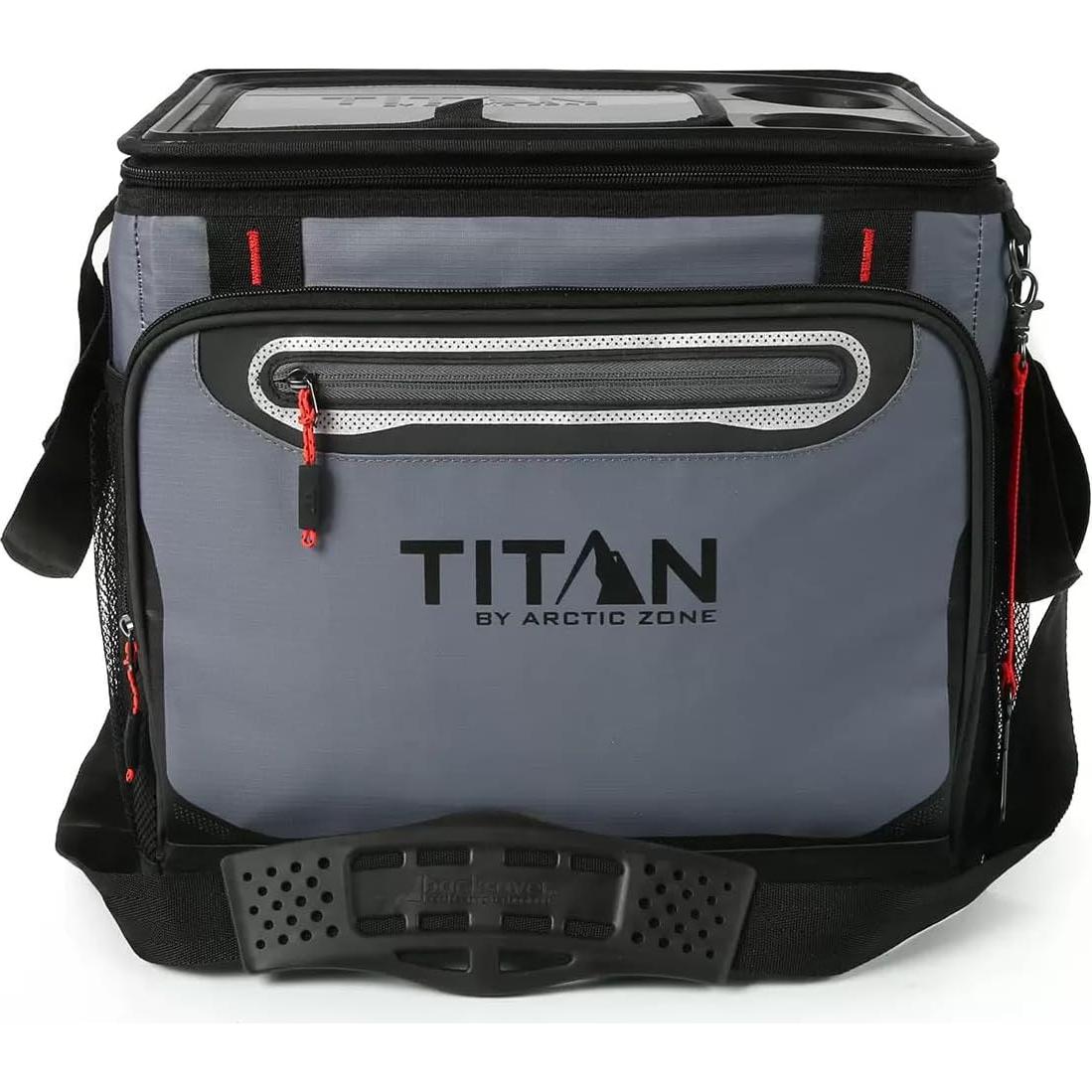 Enfriador Colapsable Arctic Zone Titan 14L Gris Aislado
