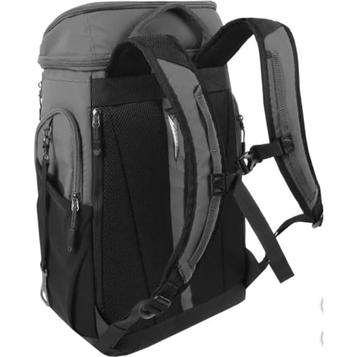 Cooler Mochila Aislado Genérico 26 Latas Gris - Ideal Camping