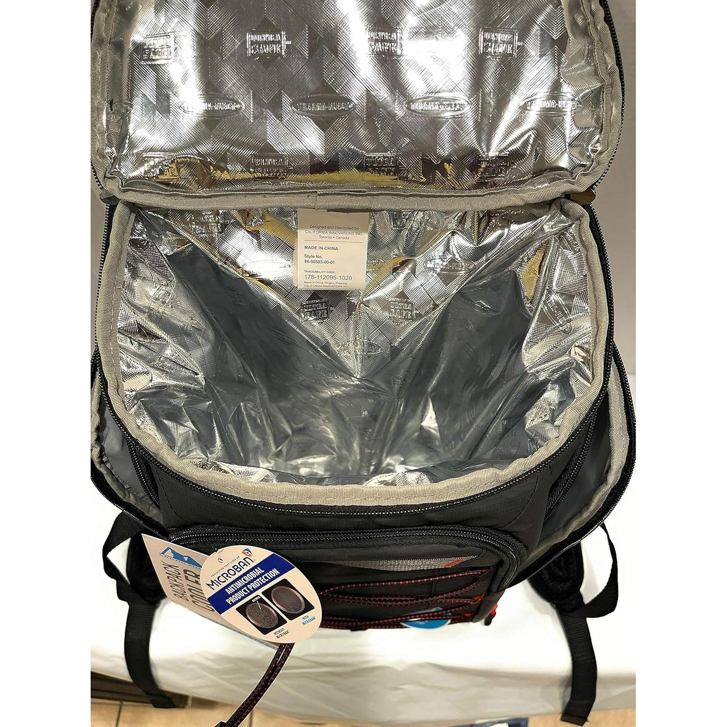 Enfriador de Mochila Arctic Zone 24 Latas con Soporte de Hielo