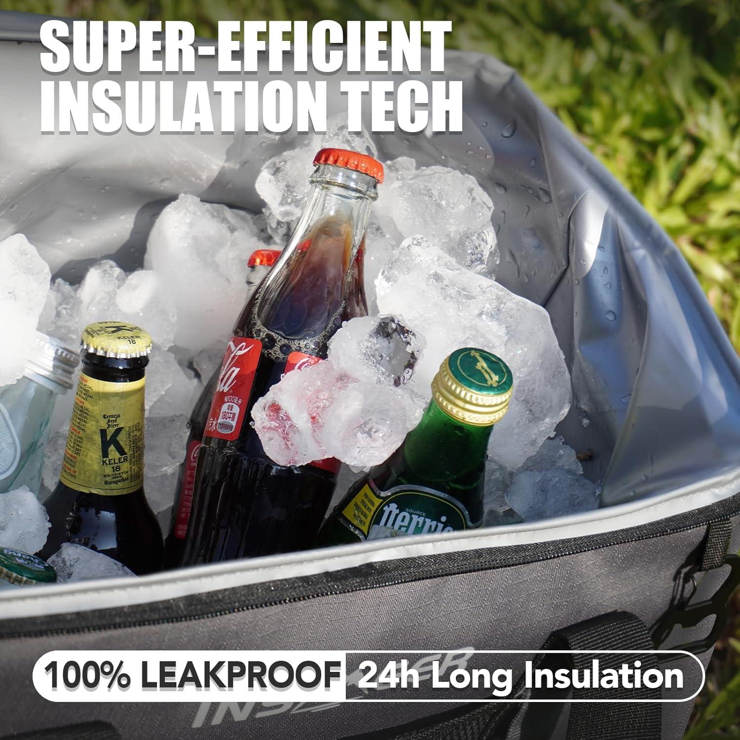 Bolsa Térmica INSMEER 40L Plegable Aislada Impermeable