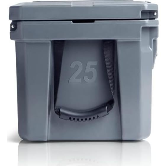 Enfriador Cobalto 25Q Gris - Mantiene Hielo Hasta 3 Días