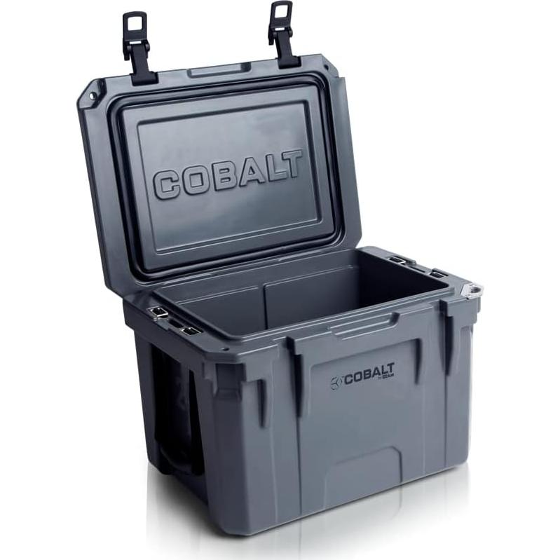Enfriador Cobalto 25Q Gris - Mantiene Hielo Hasta 3 Días