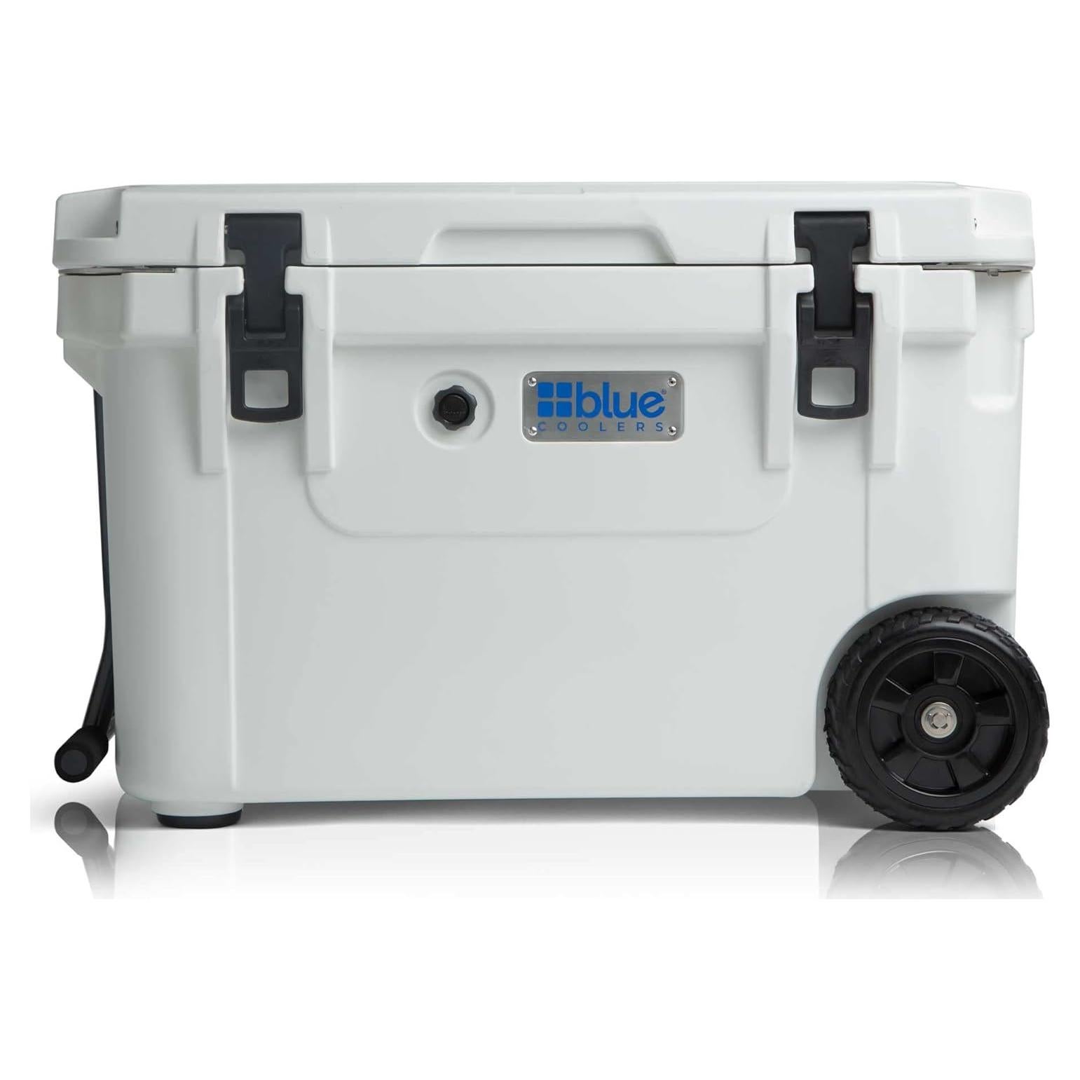 Enfriador de Hielo Blue Coolers Ice Vault 60 Cuartos Blanco