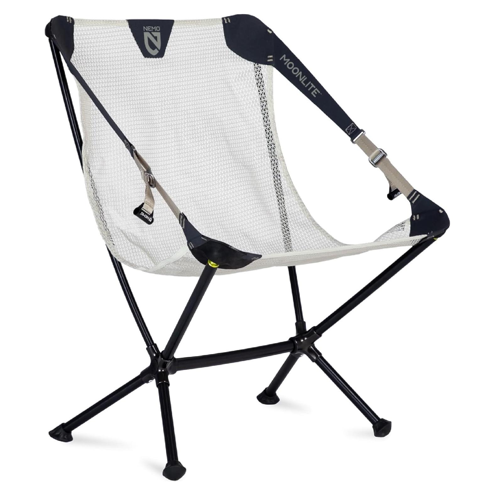 Silla de Camping Reclinable NEMO Moonlite - Gris Pelícano - 0.85 kg