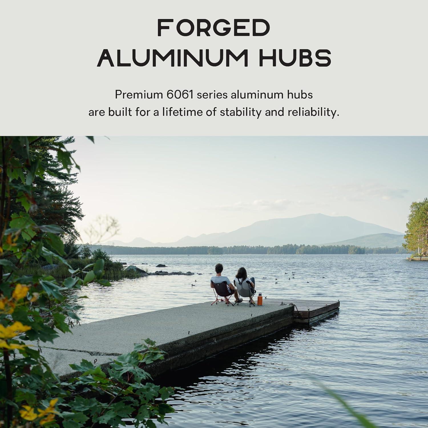 Silla de Camping Reclinable NEMO Moonlite - Gris Pelícano - 0.85 kg