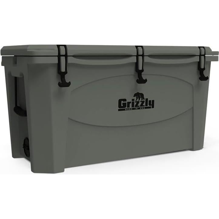 Hielera Grizzly 100 Cuartos Aislada Verde Lunar - Hecho en USA
