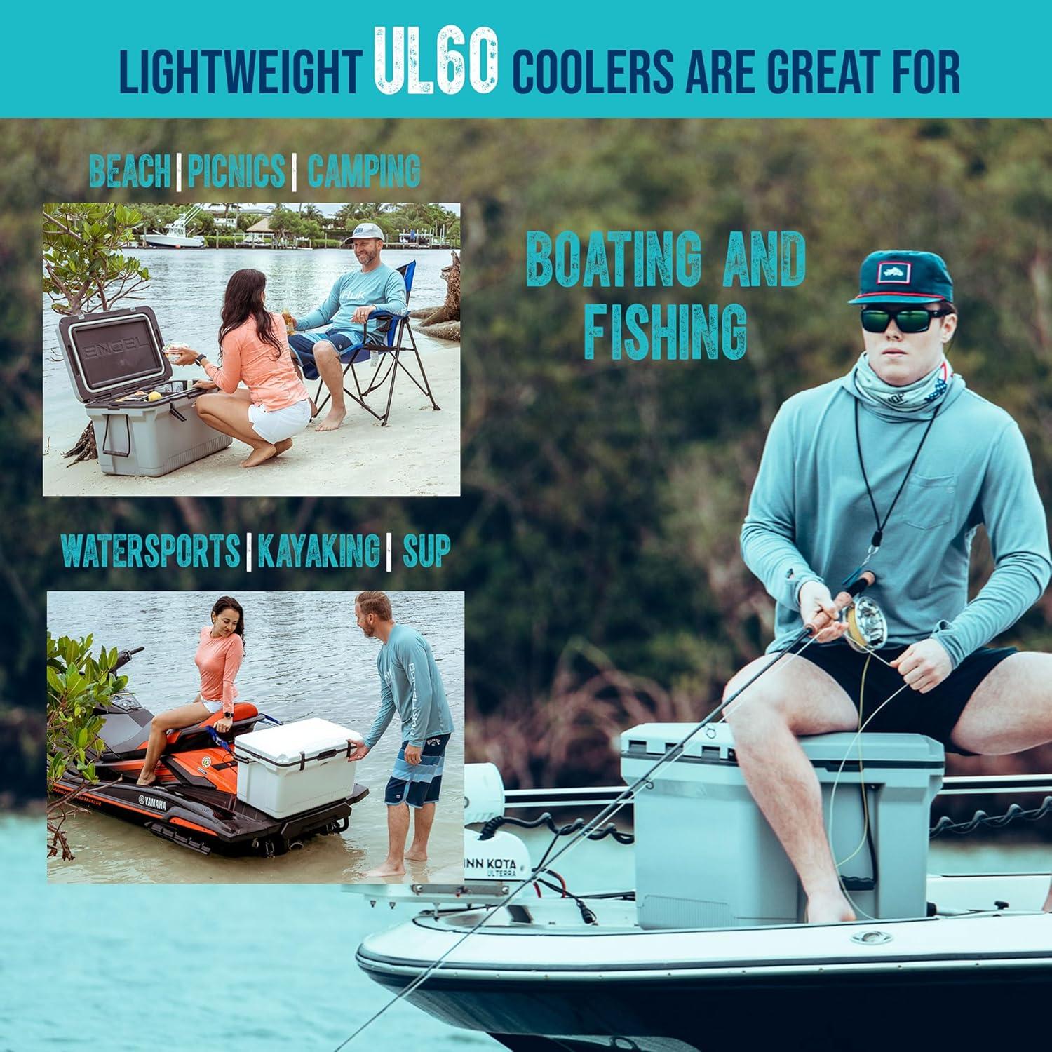 Nevera Engel 60 QT Ultra-Ligera con Aislamiento 7 Días