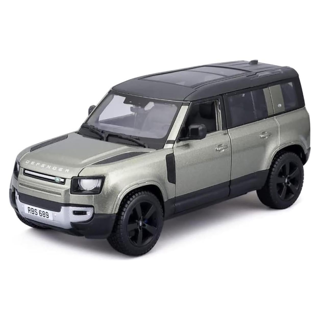 Bburago Land Rover Defender 1:24 Detalle Verde Coleccionable