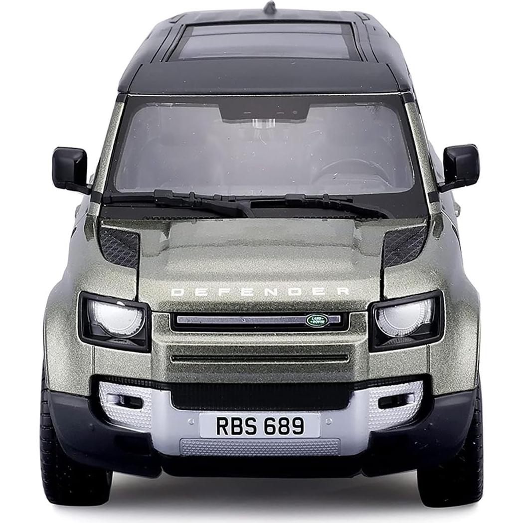 Bburago Land Rover Defender 1:24 Detalle Verde Coleccionable