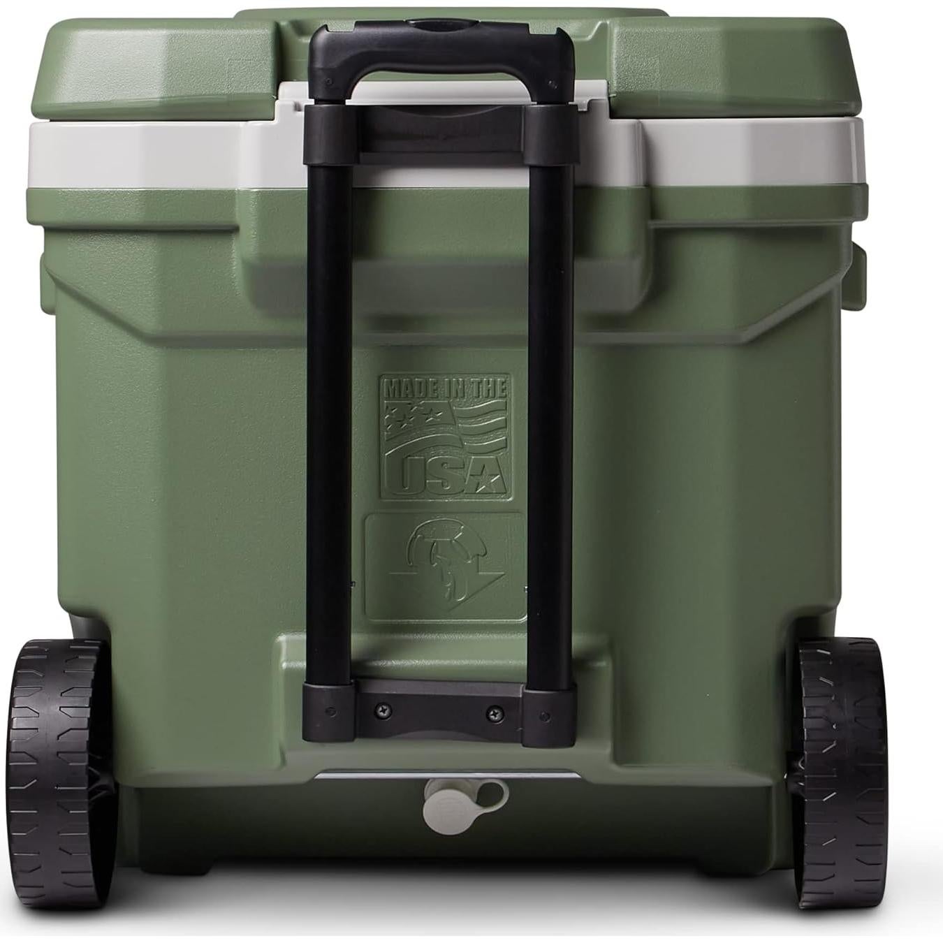 Nevera Rodante Igloo ECOCOOL Latitude 60 Qt Verde Ecológico