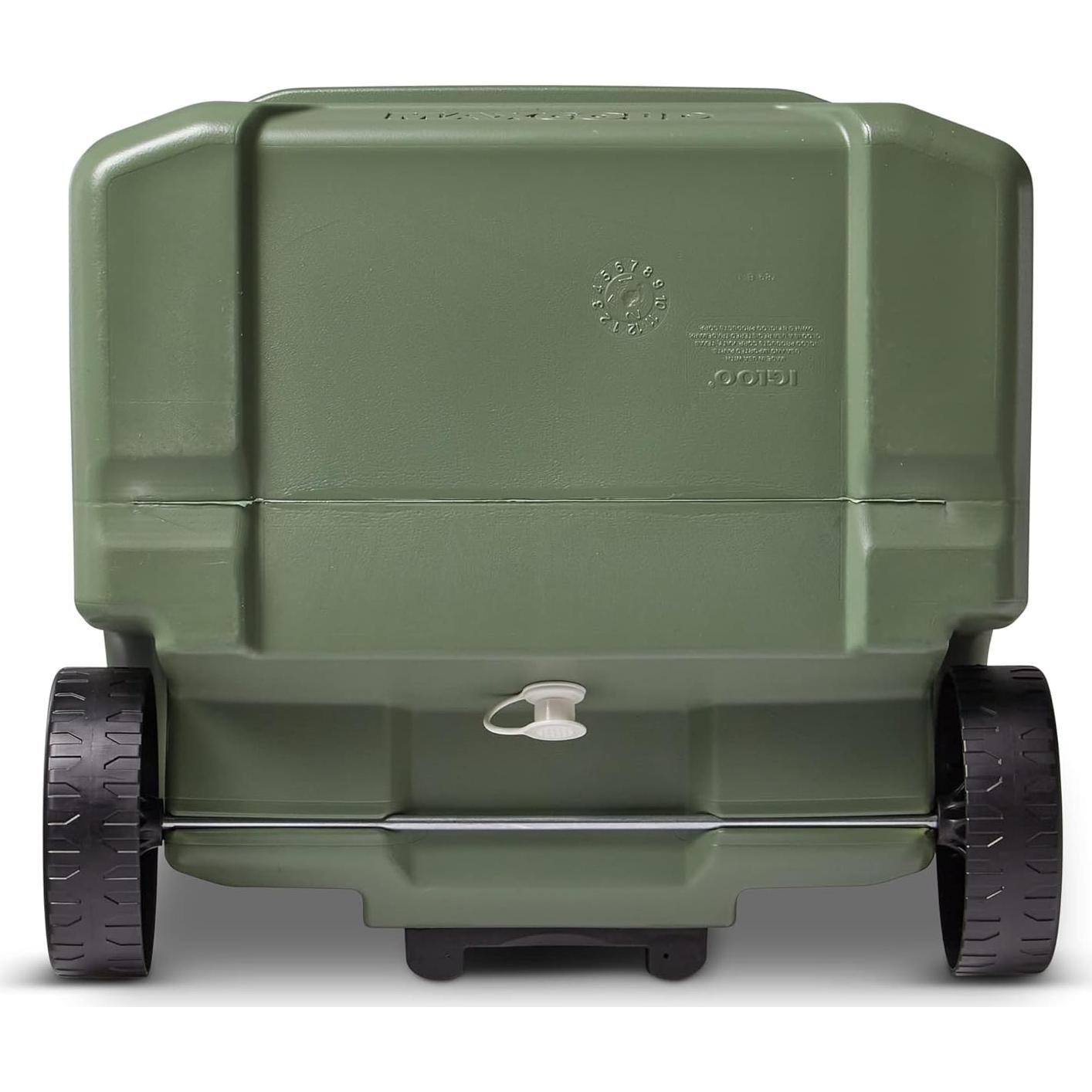 Nevera Rodante Igloo ECOCOOL Latitude 60 Qt Verde Ecológico