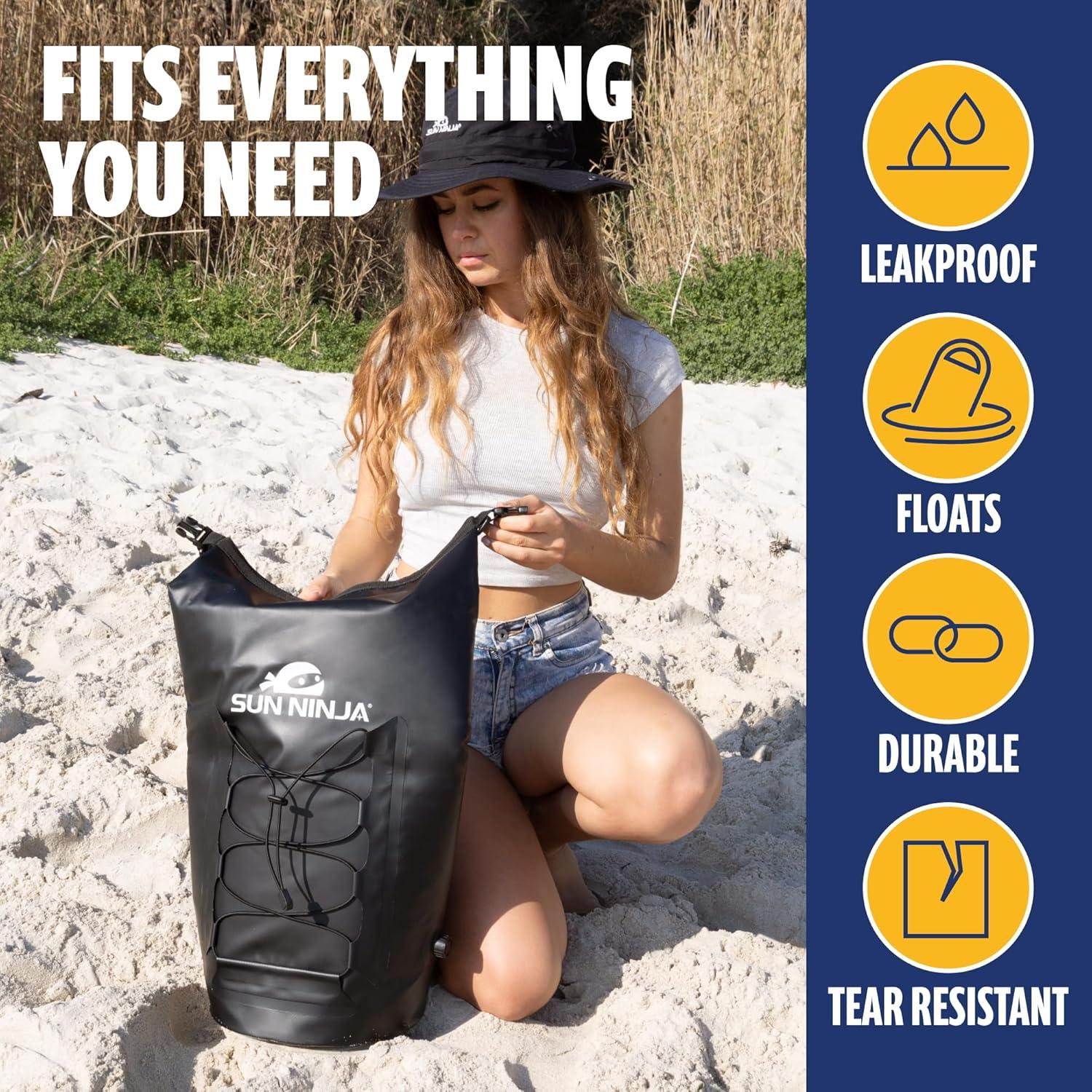 Cooler Flotante Sun Ninja 20L Impermeable y Aislado