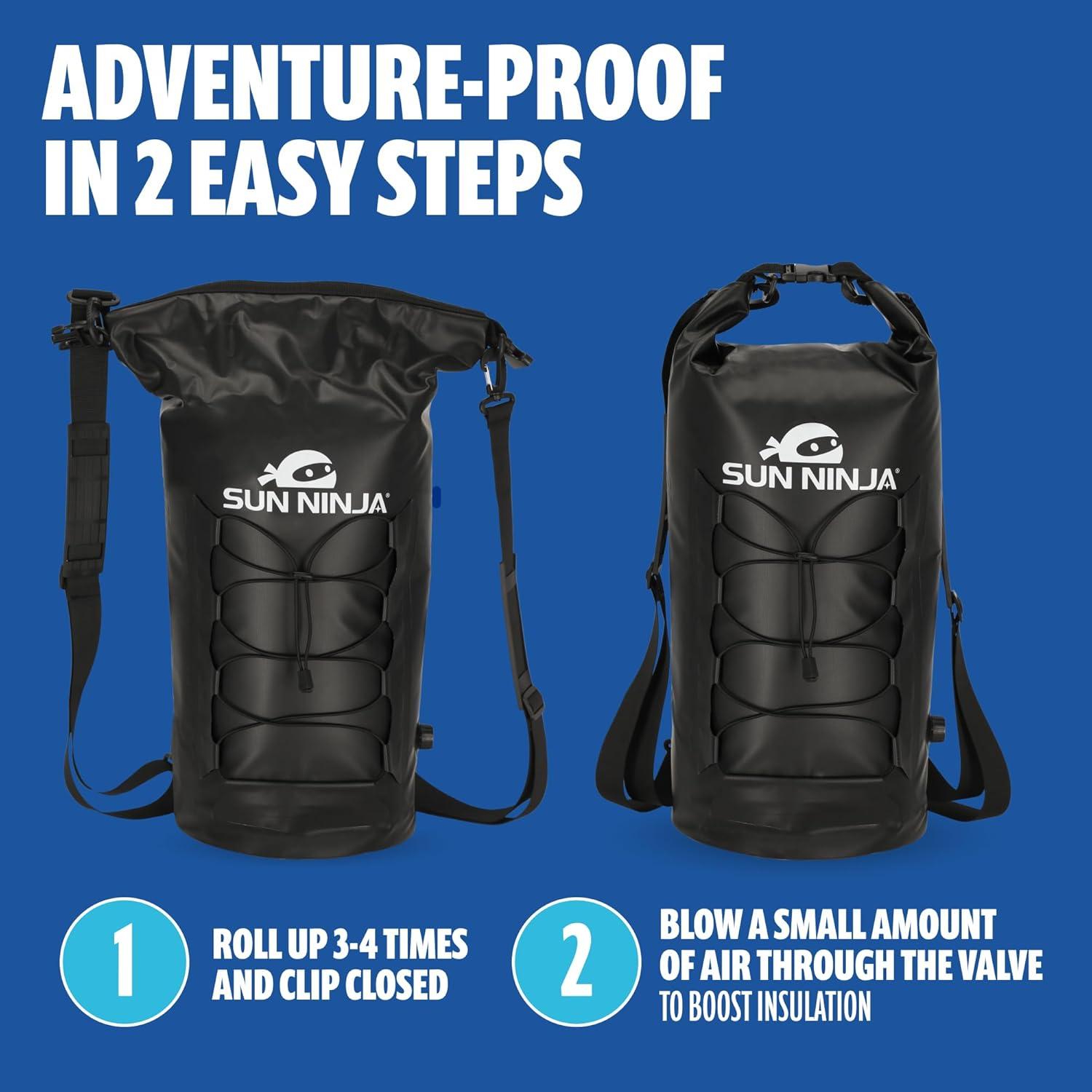 Cooler Flotante Sun Ninja 20L Impermeable y Aislado