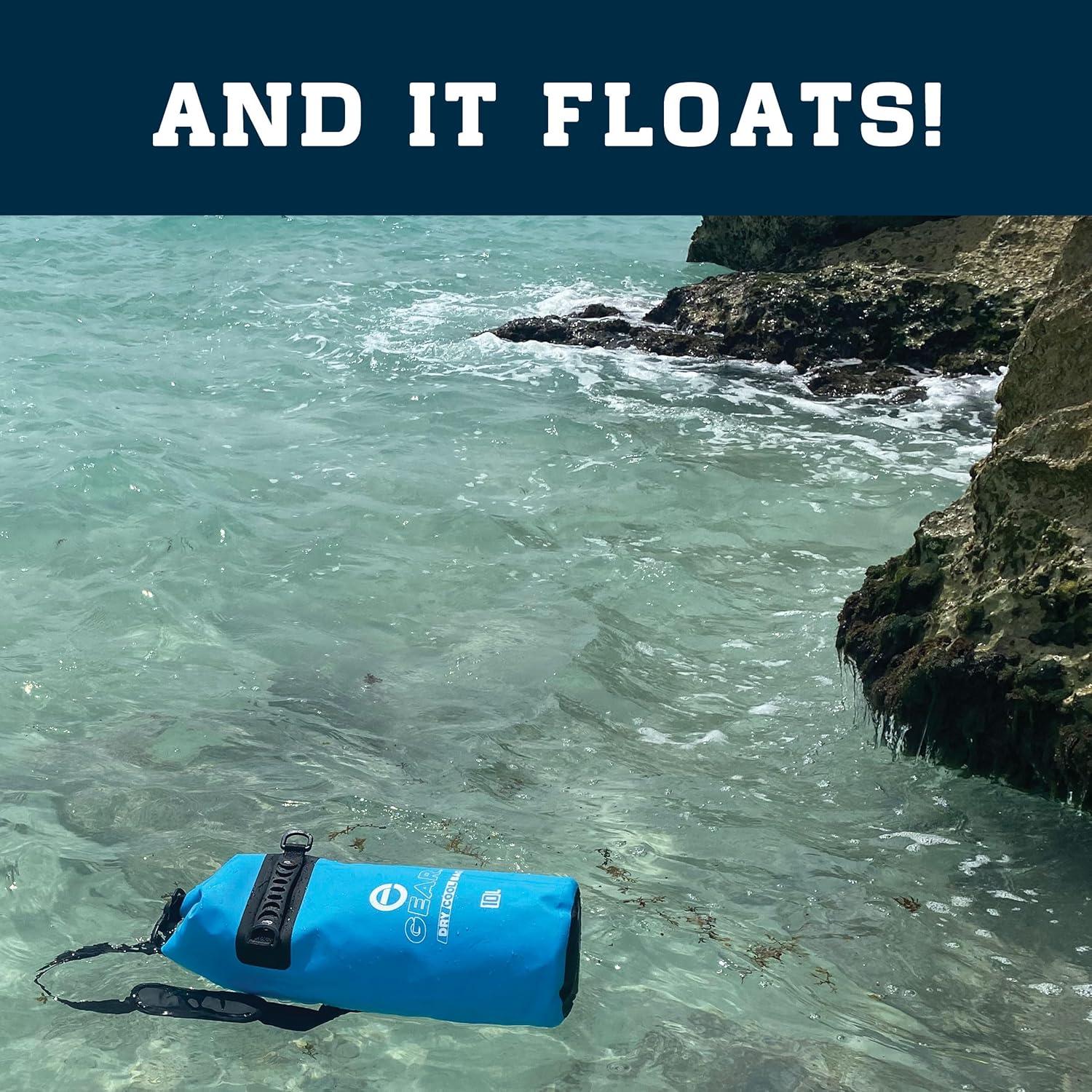 Bolsa Enfriadora Aislada Enthusiast Gear 15L Impermeable Naranja