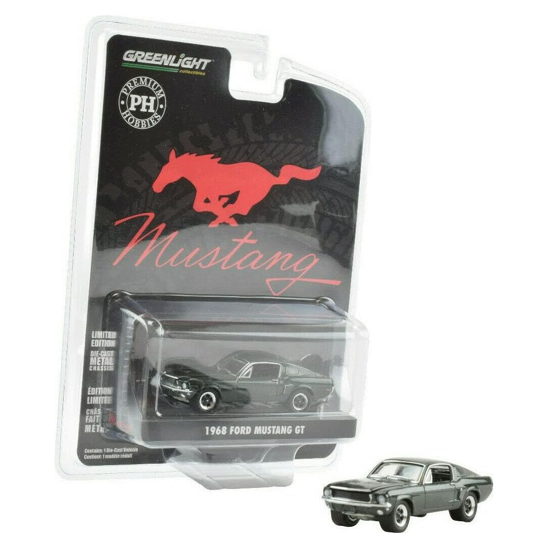 Coche Diecast Ford Mustang GT 1968 1:64 Premium Hobbies