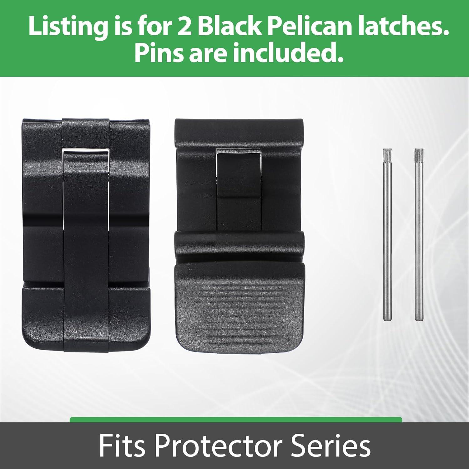 Pestillos de Reemplazo Negros Yaocom para Neveras - 2 Piezas