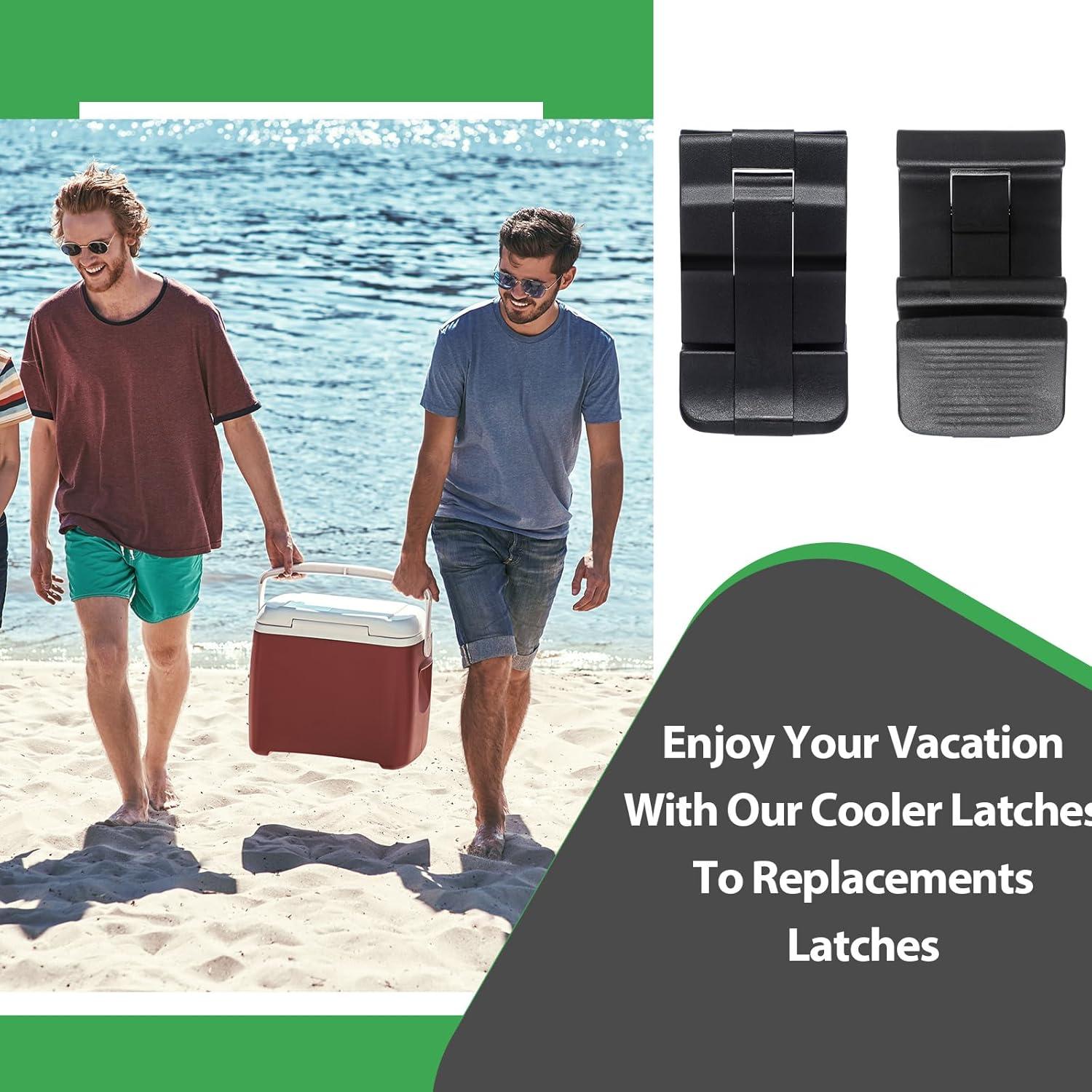 Pestillos de Reemplazo Negros Yaocom para Neveras - 2 Piezas